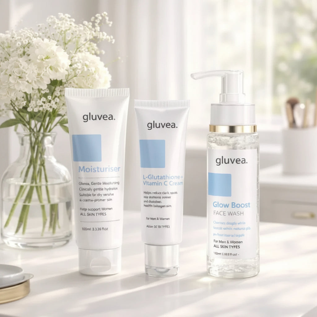 Gluvea Radiant Skin Essentials – Pack of 3