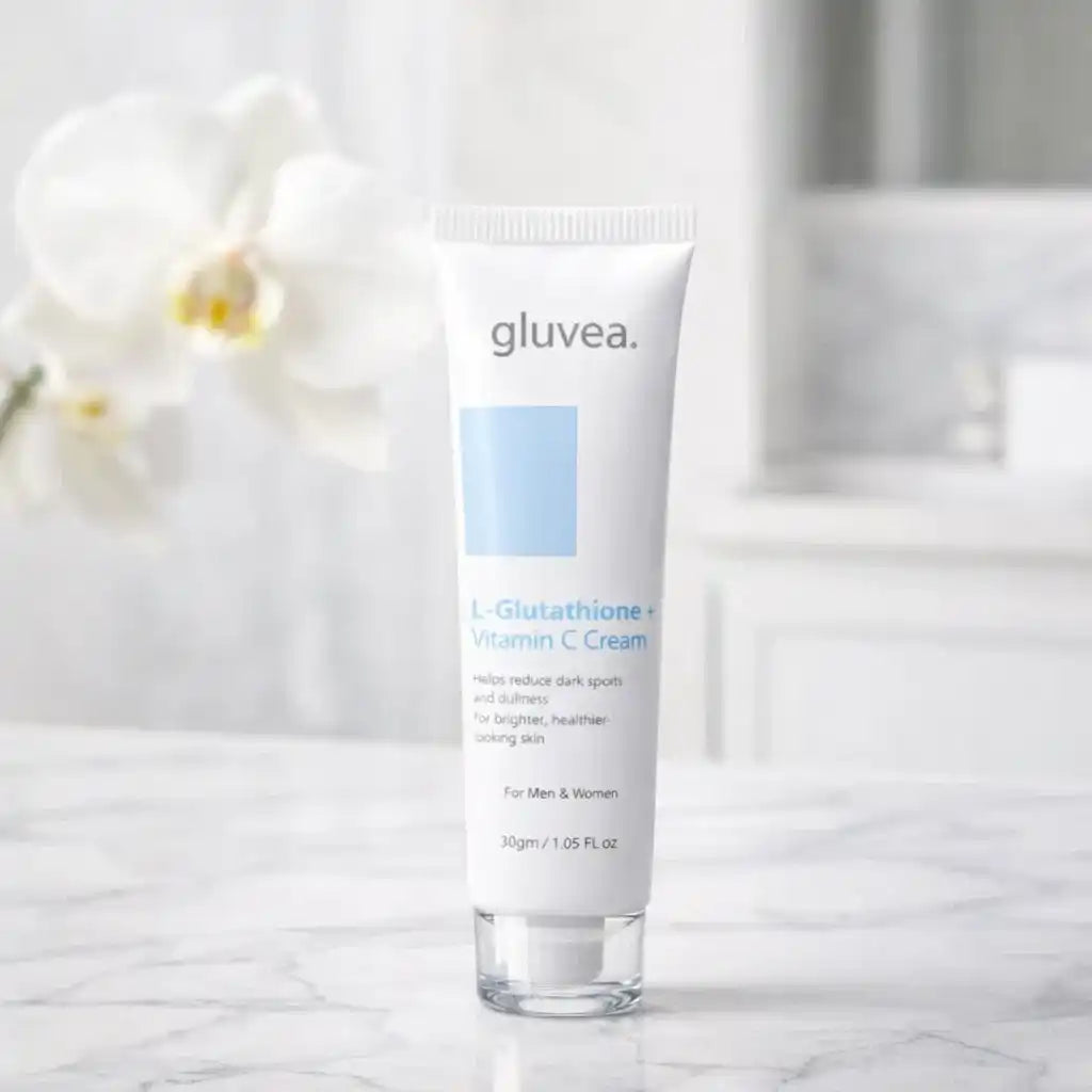 Gluvea L-Glutathione + Vitamin C Cream: Unlock Brighter, Healthier Skin