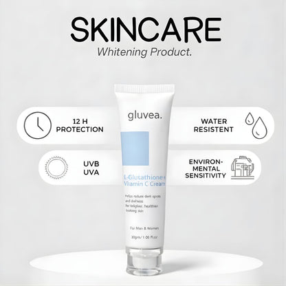 Gluvea L-Glutathione + Vitamin C Cream: Unlock Brighter, Healthier Skin