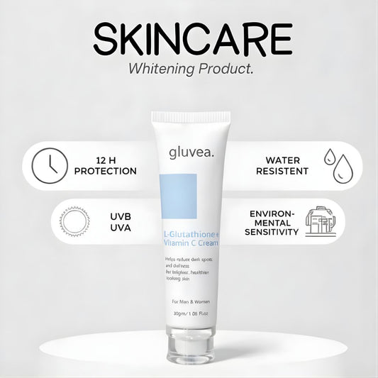 Gluvea L-Glutathione + Vitamin C Cream: Unlock Brighter, Healthier Skin
